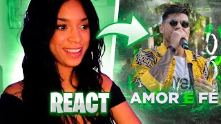 (REACT)  Hungria Hip Hop - Amor e Fé (Official Music Video)