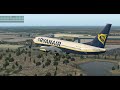 X-Plane 11 Boeing 737 ile Londra&#39;ya İniş