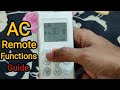 Lg dual inverter ac  remote function  how to use lg dual inverter ac remote