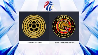 PFL Season 2024 - United City FC vs. Stallion Laguna FC
