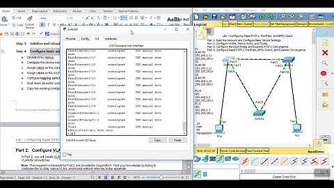 Lab – Configuring Rapid PVST+, PortFast, and BPDU Guard 2
