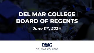 DMC Board of Regents Workshop (6-11-2024)