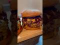 Merry Christmas Burger 🎄🍔🎅🏼#burger #bacon #baconceeseburger