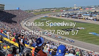 Kansas Speedway Viewing Perspective Section 237 Row 57