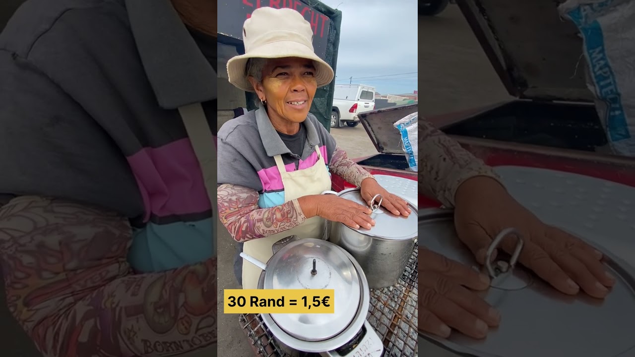 تجربة الأكل في جنوب افريقيا 😍 : الحلقة 55