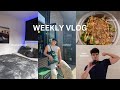 Weekly vlog gym content pr unboxing and going out