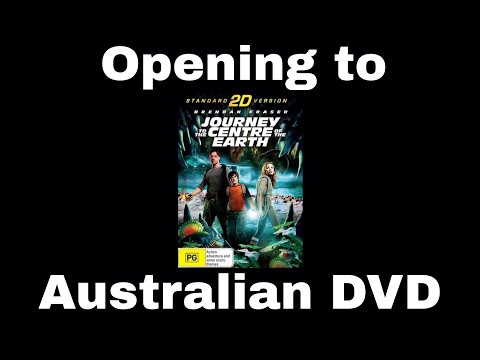 Opening To Journey To The Centre Of The Earth Australian DVD