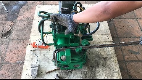 Máy cắt uốn thép xây dựng phi 25mm