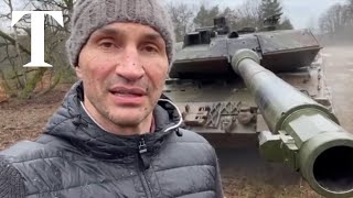 Klitschko brother to drive German Leopard 2A6 tank