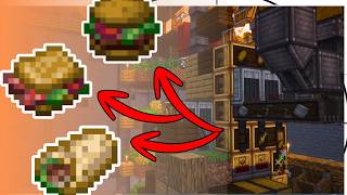 I made the ultimate food farm with create mod