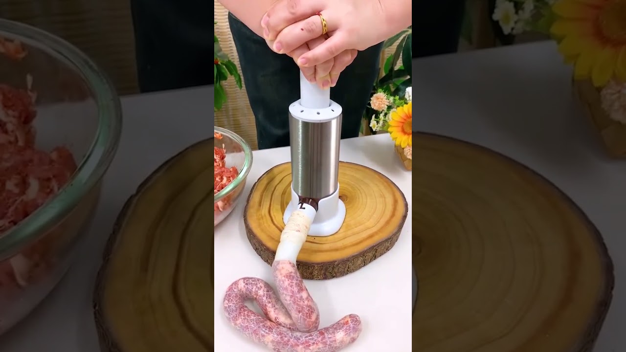 Transform Your Kitchen with the Ultimate Sausage Stuffing Gadget! 🌭 | Kitchen Gadgets Review