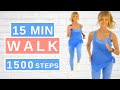 15 Minute Walking Workout With Dumbbells | 7 Day Challenge!