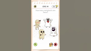 Brain Test All-Star Level 191 how many real ghosts are there #Shorts #BrainTest #IQBoost