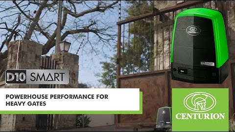 SMART Access Automation | D10 SMART Commercial and Heavy Industrial Sliding Gate Motor