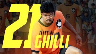 21 Years Of Ghilli Short Mashup Status Thalapathy Trisha Prakash Raj Dharani Vidyasagar