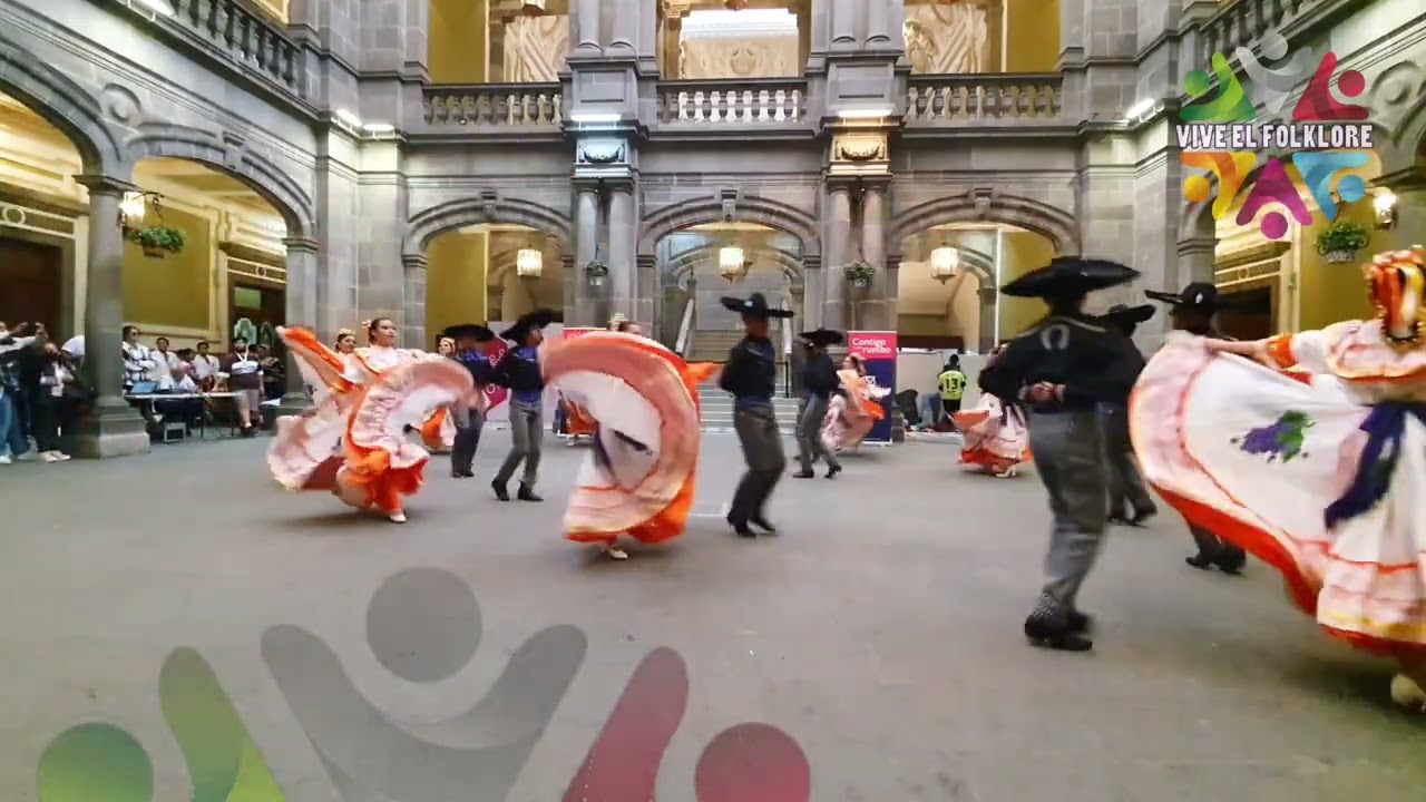 Polka Aguitas - Aguascalientes - Ballet Folklórico Fundadores De Puebla