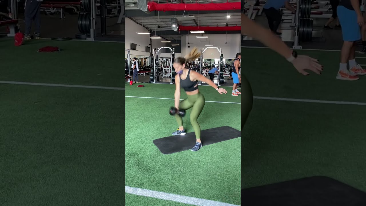 Alt Db Burpee Snatch to Swing - YouTube