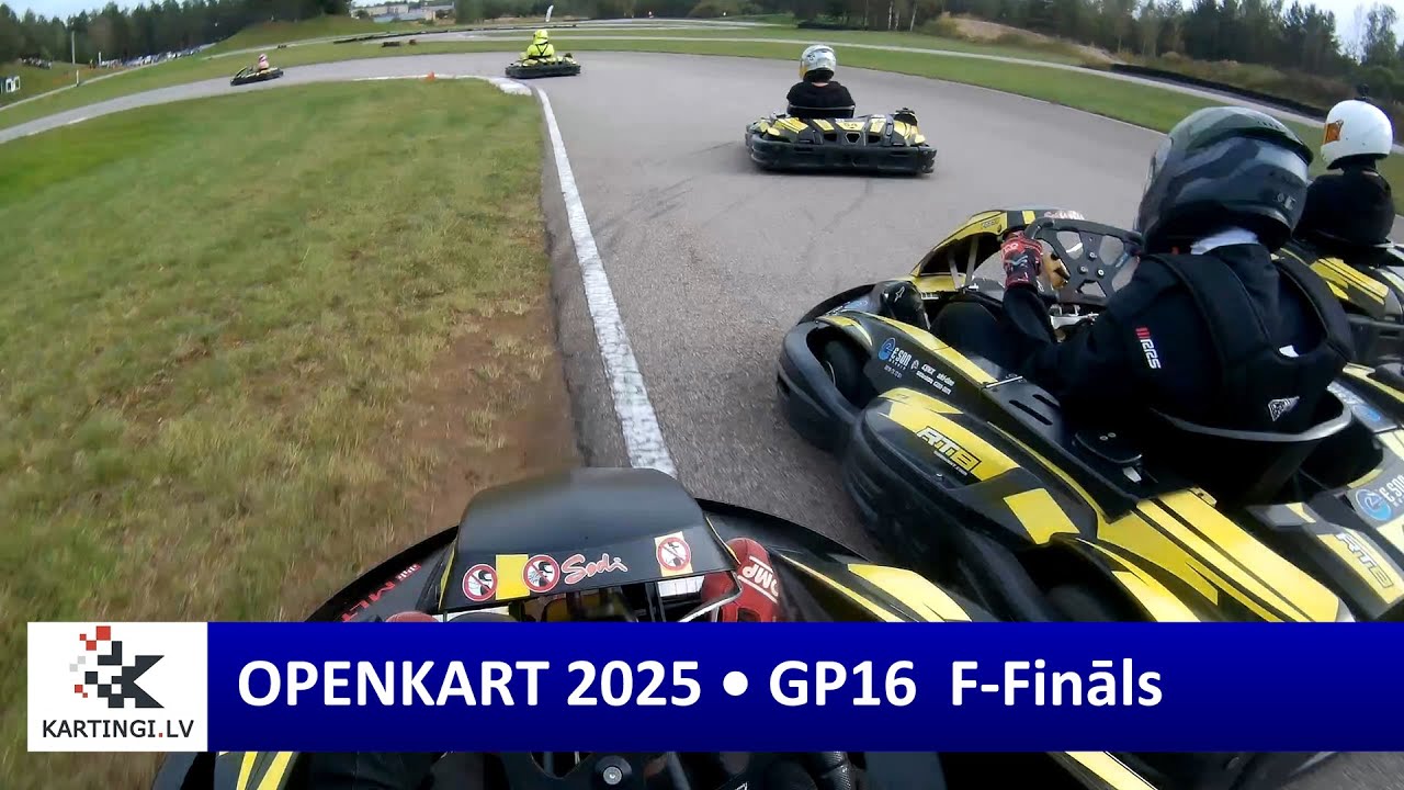 Bumper 💥 Kartingi Madonā • OPENKART.LV 2025 GP16 • F-Fināls
