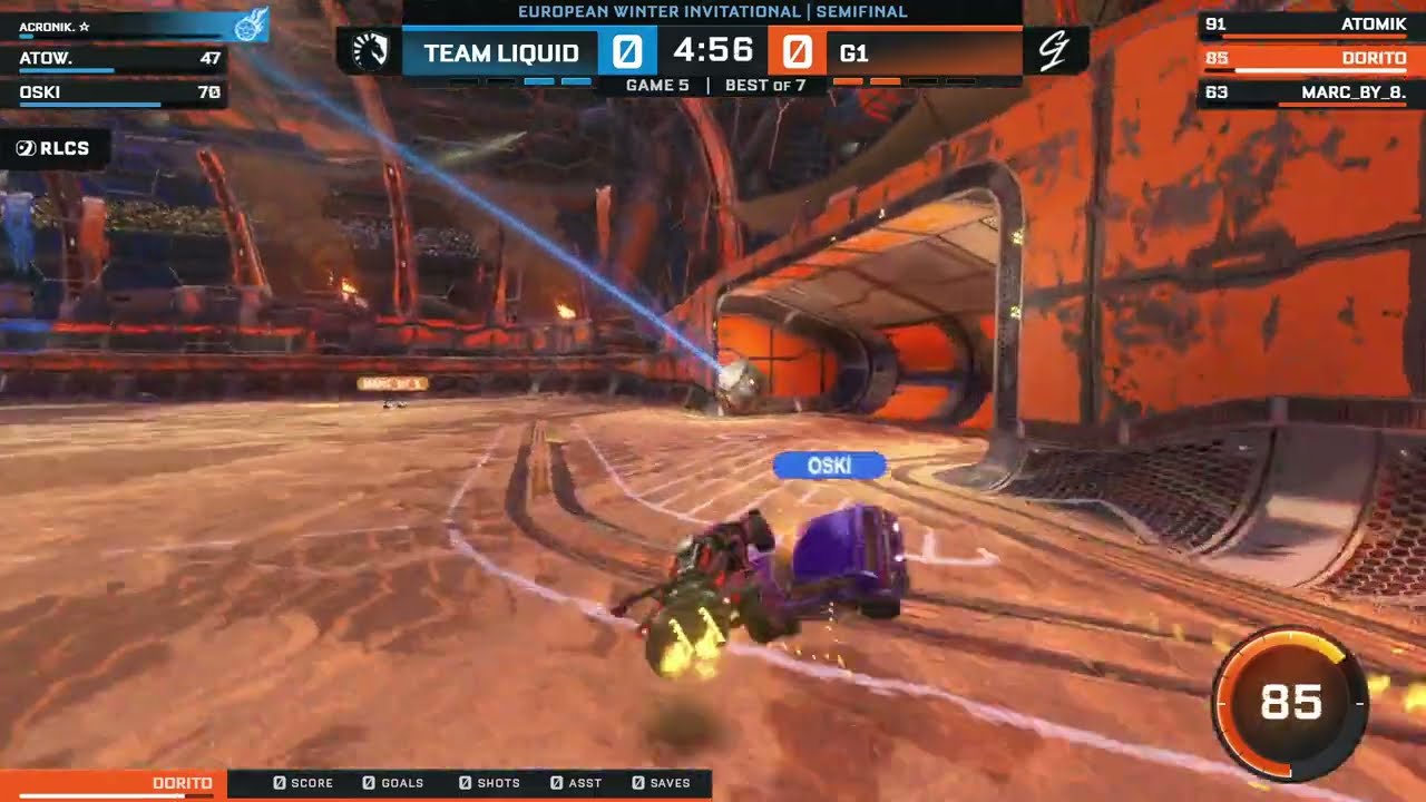 Acronik Scores CRAZY Sidewall Double In RLCS?!