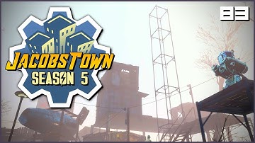 BUILDING A WATCHTOWER | Fallout 4 Sim Settlements [Modded] Episode 83