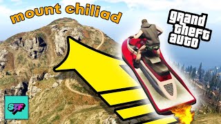 Trying to Get a Jet Ski on Mount Chiliad - GTA V | Hard Mode screenshot 3