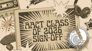 AACT Senior Sign-Off | Class of 2026