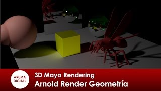 3D Maya 298 Rendering Arnold Parametros de geometría