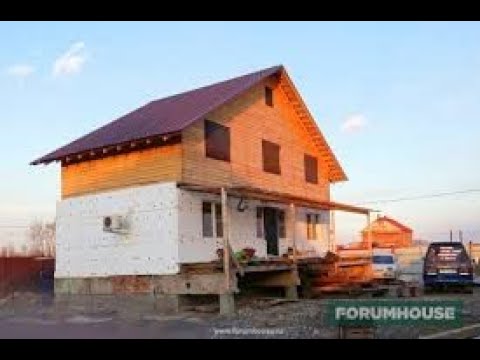 Дом из блок комнат.Водоснабжение, отопление