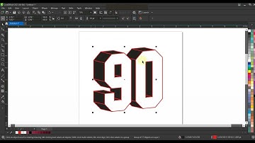 3d Typography Text Effect - Best Coreldraw Techniques for Beginners - Ahsan Sabri