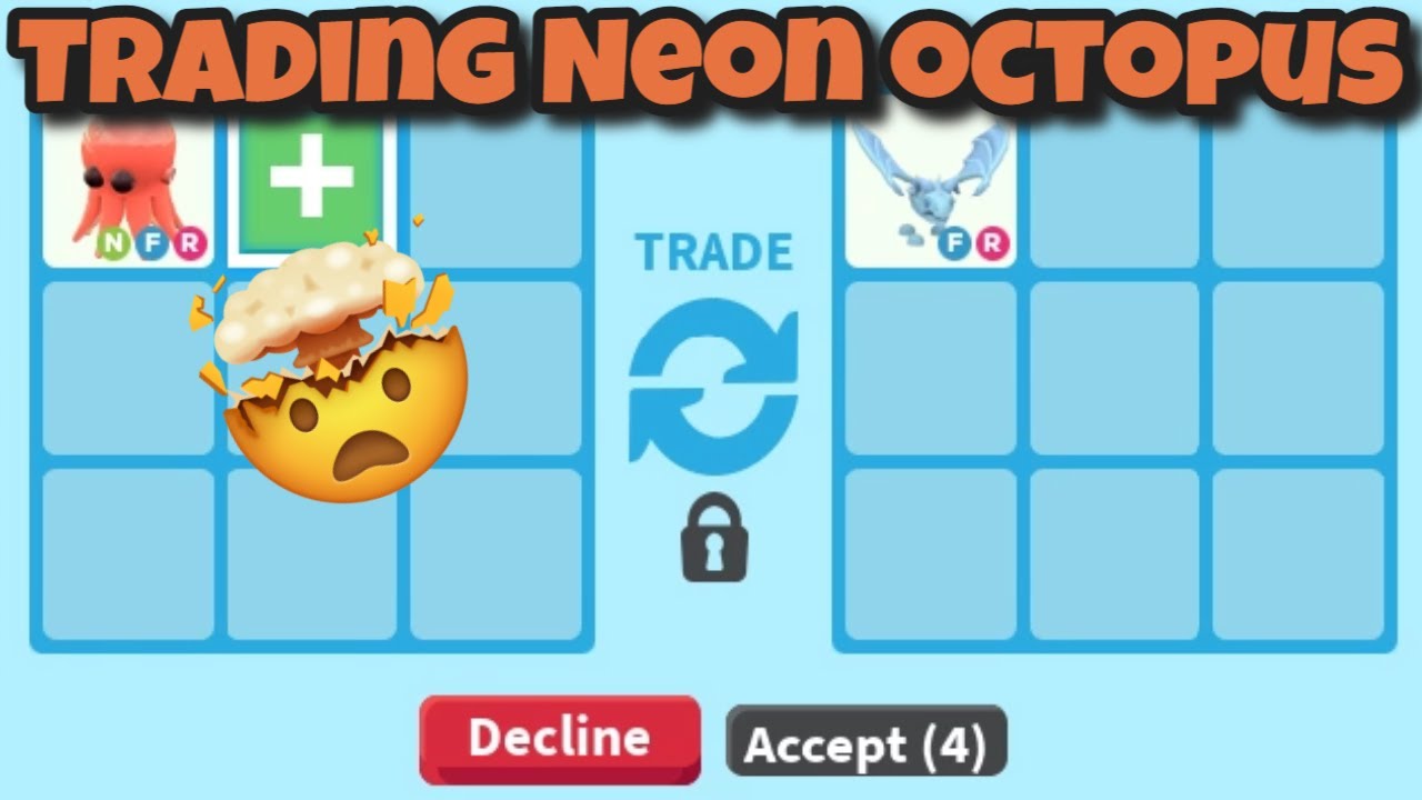 What Do People Trade For An Octopus in Adopt Me? (Roblox)