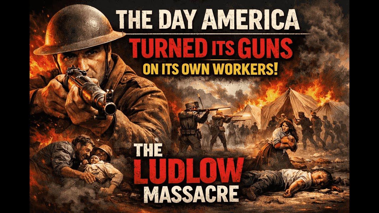 The Day America Turned Its Guns on Its Own Workers  - The Ludlow Massacre