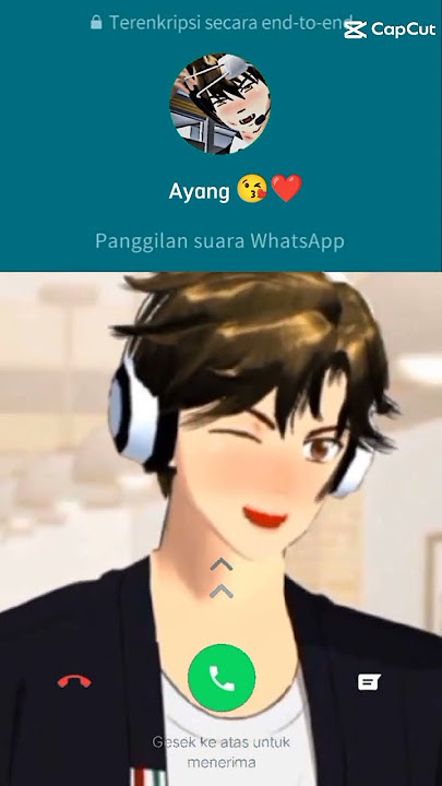 telepon gk tau #capcut #sakuraschoolsimulator #gg #cowok #telepon