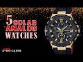 Top 5 Solar Analog Watches | Best Solar Watch Review