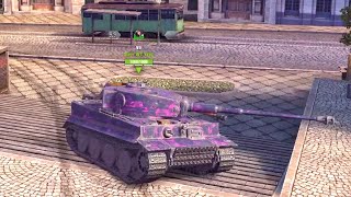 Tiger 1 - берет Расейняя и Колобанова 1 vs 5 - World of Tanks Blitz