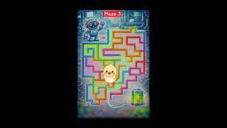Easy Maze For Kids | Brain Games For Kids | HappyTailsKids  screenshot 5