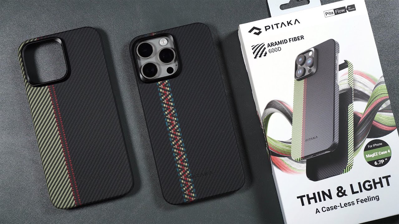 iPhone 15 Pro Max Pitaka MagEZ Case 4 (600D)