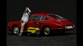 TL-64 Tomica Limited Vintage 1/64 LV-93a Porsche 912 (red) 1965 LV-93a ポルシェ912（赤）1965年式 Unboxing