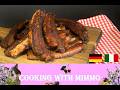 Knuspriger Schweinebauch Scheiben / Fette di Pancetta di Maiale croccante