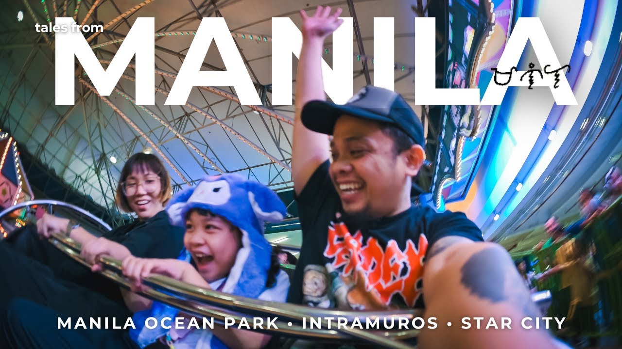 Philippines Travel Vlog | A Cinematic Silent Vlog of Manila Ocean Park, Intramuros, & Star City