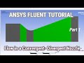 ANSYS Tutorial | Flow in a Convergent- Divergent Nozzle | Compressible Flow Part 1/2