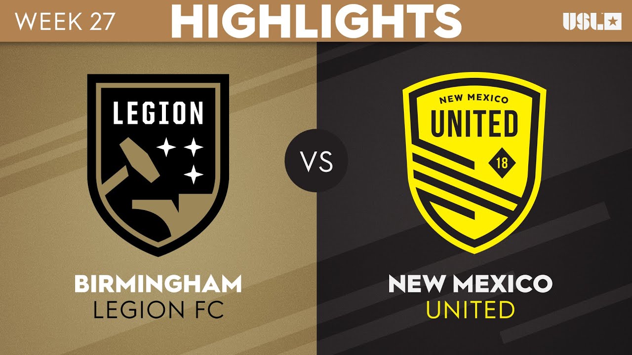 USL Championship: Birmingham Legion vs New Mexico United USL Championship: Birmingham Legion vs New Mexico United Thumbnail