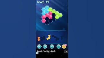 BLOCK! Hexa Puzzle! Novice Level 59 (Basic) - Lösung Solution Walkthrough