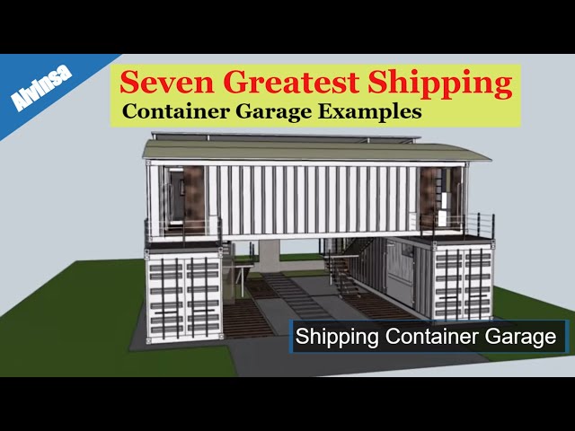 Shipping Container garage