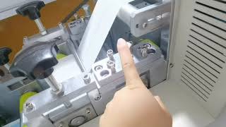 how to adjust and set up elastic band mask machine