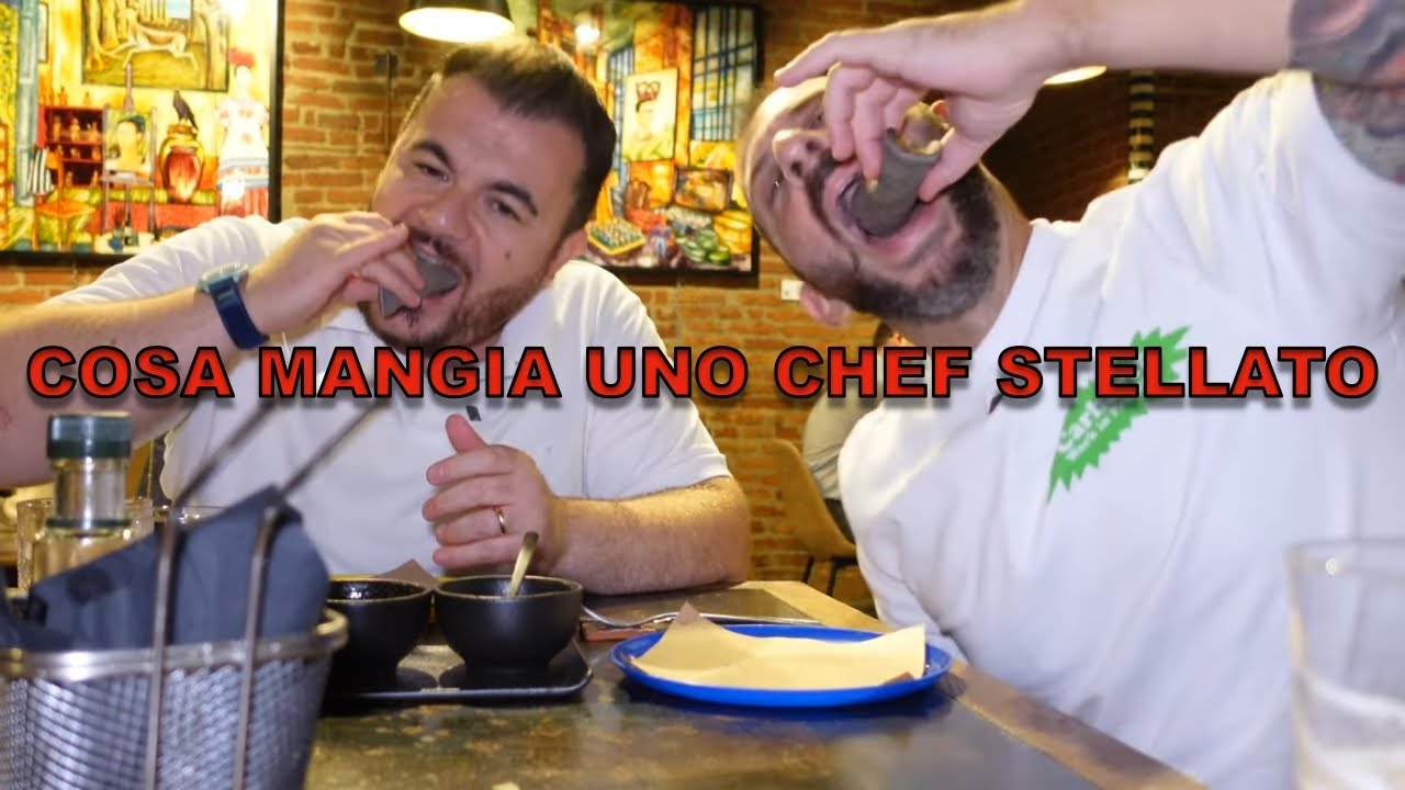 Cosa mangia uno CHEF STELLATO