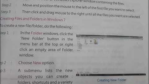 Class -7 Chapter - 2 (More on Windows 7) Computer Part - 2