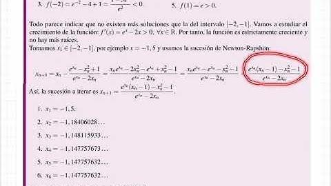 Derivación de funciones #31: El método de Newton-Raphson