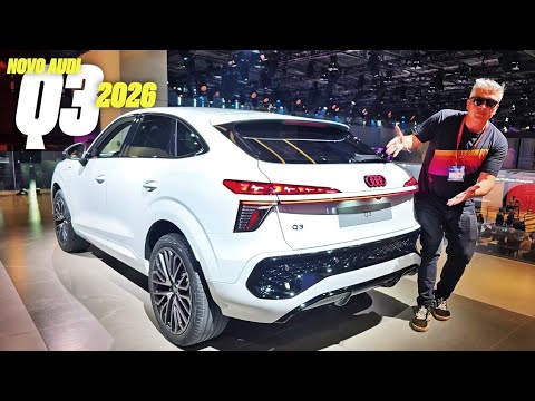 Novo Audi Q3 2026 - ELE SERÁ NACIONAL E POLÊMICO! O QUE MUDOU? SÓ MOTOR A COMBUSTÃO? E OS PREÇOS?
