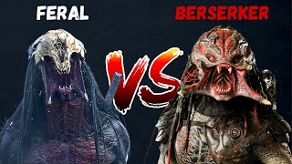 Feral VS Berserker - PREDATOR PREY FIGHT | WHO WINS?