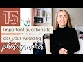15 Important Questions to Ask Your Wedding Photographer Before You Book